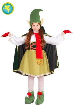 ELFO BAMBINA DI BABBO NATALE  BAMBINA